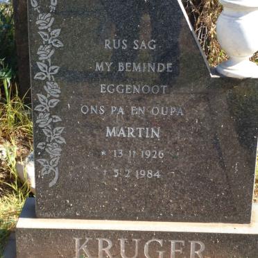 KRUGER Martin 1926-1984