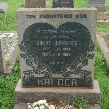 KRUGER Coert Johannes 1904-1963