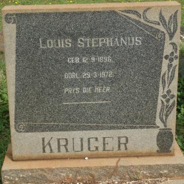 KRUGER Louis Stephanus 1896-1972