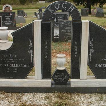 KOCH Leendert Gerhardus 1944-1985 &amp; Engela Helena 1948-1994