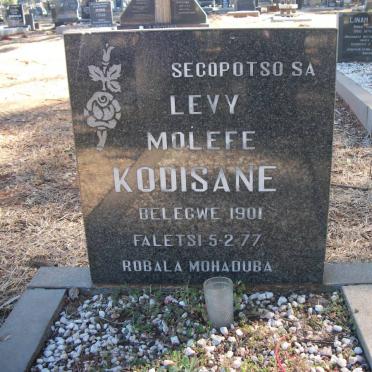 KOOISANE Levy Molefe 1901-1977