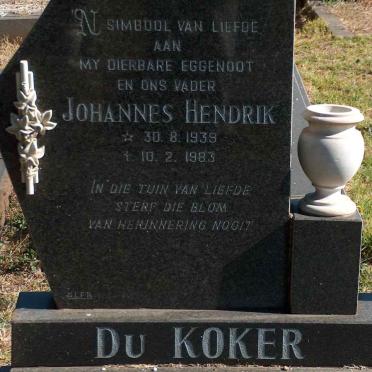 KOKER Johannes Hendrik, du 1939-1983