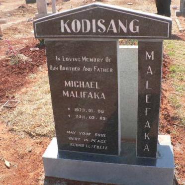 KODISANG Michael Malifaka 1973-2011