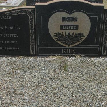 KOK Johan Hendrik Christoffel 1902-1969 &amp; Maria Petronella Susanna 1910-1938