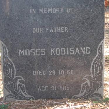 KODISANG Moses -1968