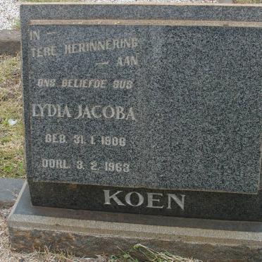 KOEN Lydia Jacoba 1906-1963