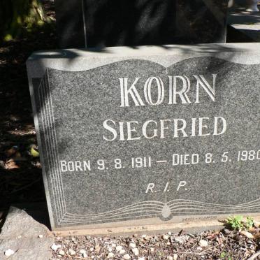 KORN Siegfried 1911-1980