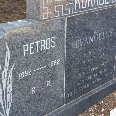 KOKKOLIS Petros  1892-1982 &amp; Elvira 1900-1983 :: KOLLOLIS Evangelos 1969-1987