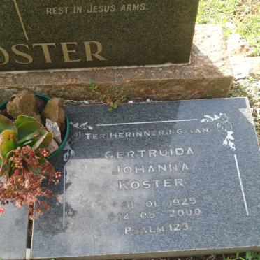 KOSTER Johannes Marthinus 1893-1953 &amp; Eliza Daisy 1893-1986 :: KOSTER Petrus Jacobus 1918-1997 &amp; Gertruida Johanna 1925-