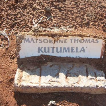 KUTEMELA Matsobane Thomas