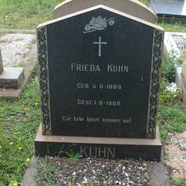 KUHN Frieda 1889-1968