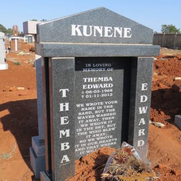KUNENE Themba Edward 1968-2012