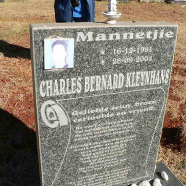 KLEYNHANS Charles Bernard 1981-2004