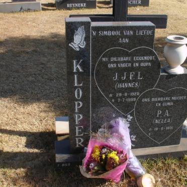 KLOPPER J.J.F.L. 1928-1999 &amp; P.A. 1931-
