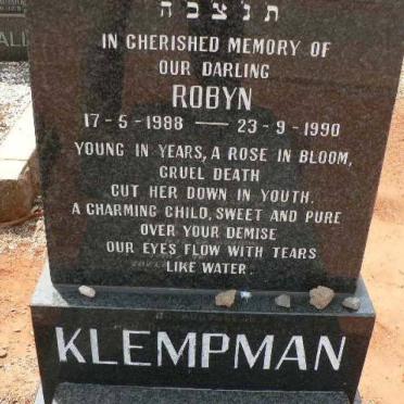 KLEMPMAN Robyn 1988-1990