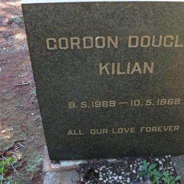 KILIAN Gordon Douglas 1968-1968