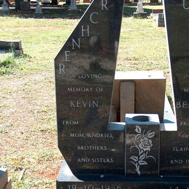 KIRCHNER Kevin 1956-1983 :: Bernhard 1954-1983 LUBBE :: BOTHA Salome 1939-2003