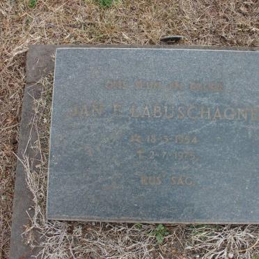 LABUSCHAGNE Jan F. 1954-1975