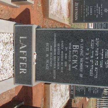 LAFFER Becky -1991