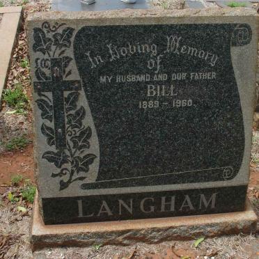 LANGHAM Bill 1889-1960