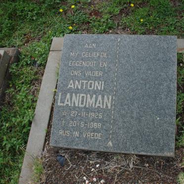 LANDMAN Antoni 1925-1969