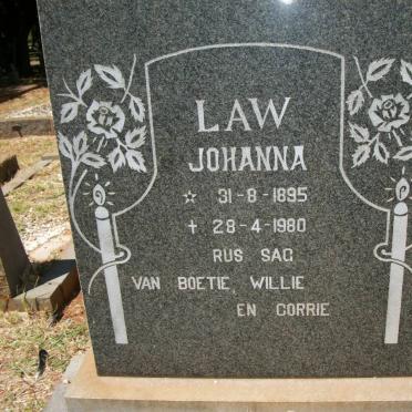 LAW Johanna 1895-1980