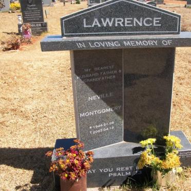 LAWRENCE Neville Montgomery 1944-2007