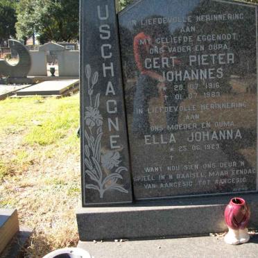 LABUSCHAGNE Gert Pieter Johannes 1916-1983 &amp; Ella Johanna 1923-