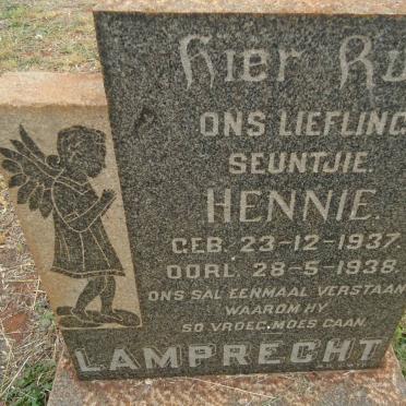 LAMBRECHT Hennie 1937-1938