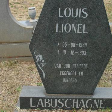 LABUSCHAGNE Louis Lionel 1949-1993