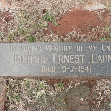 LAUNN Richard Ernest -1941