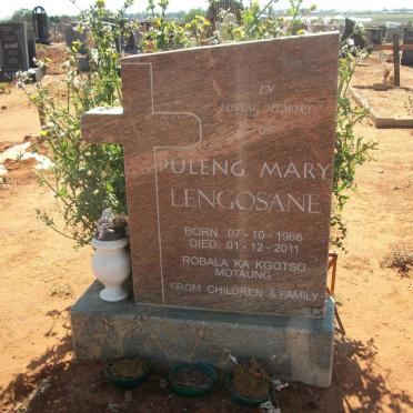 LENGOSANE Puleng Mary 1968-2011