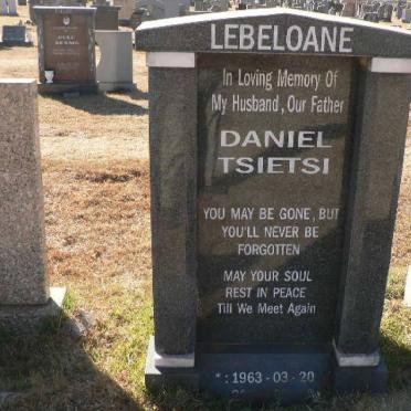 LEBELOANE Daniel Tsietsi 1963-2005