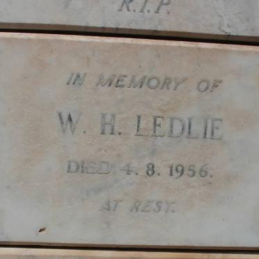 LEDLIE W.H. -1956