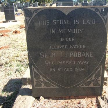 LEPOBANE Seth -1964