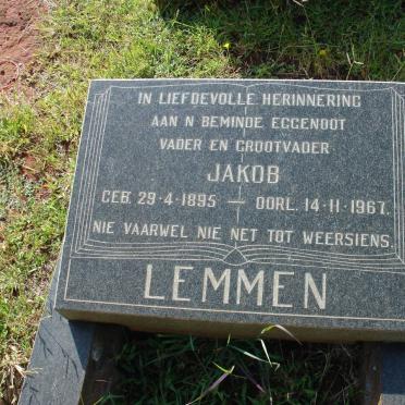 LEMMEN Jakob 1895-1967