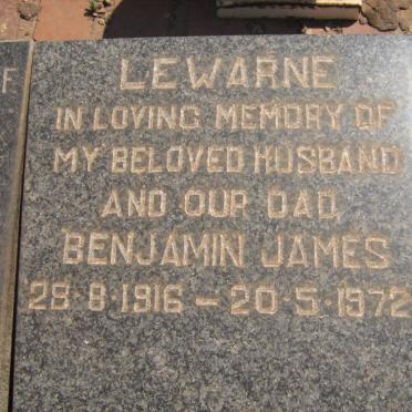 LEWARNE Benjamin James 1916-1972