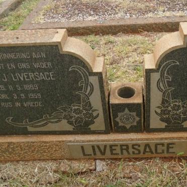 LIVERSAGE Adrian J. 1889-1959 &amp; Cecilia Johanna 1894-1968