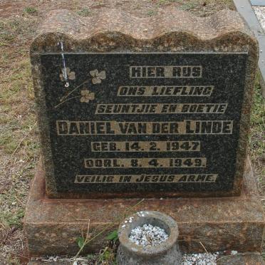 LINDE Daniel, van der 1947-1949