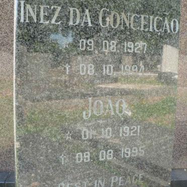 LIMA Joao, de 1921-1995 &amp; Inez Da Conceicao 1927-1994
