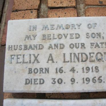 LINDEQUE Felix A. 1918-1966