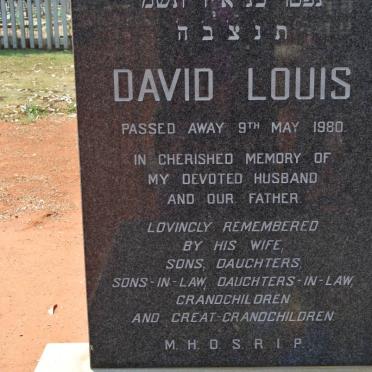 LOUIS David -1980