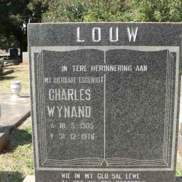 LOUW Charles Wynand 1905-1976
