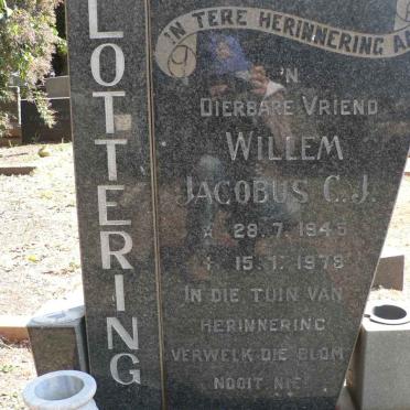 LOTTERING Willem Jacobus C.J. 1945-1978