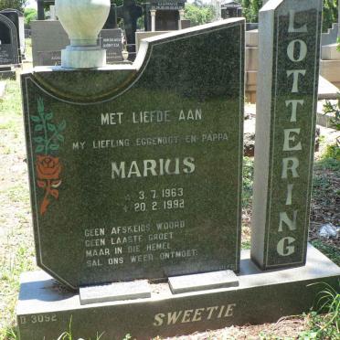 LOTTERING Marius 1963-1992