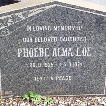 LOE Phoebe Alma 1959-1974