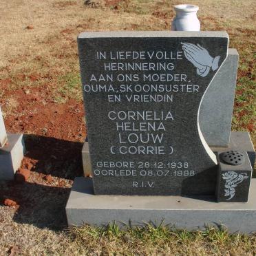 LOUW Cornelia Helena 1938-1998
