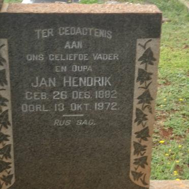 LOTTER Jan Hendrik 1882-1972