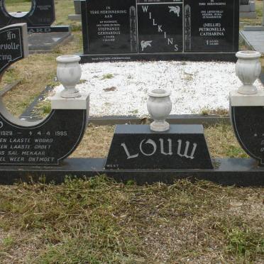LOUW Charel Wynand 1929-1985 &amp; Susanna Maria 1931-1993
