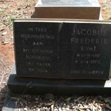 LOTTER Jacobus Frederik 1917-1979